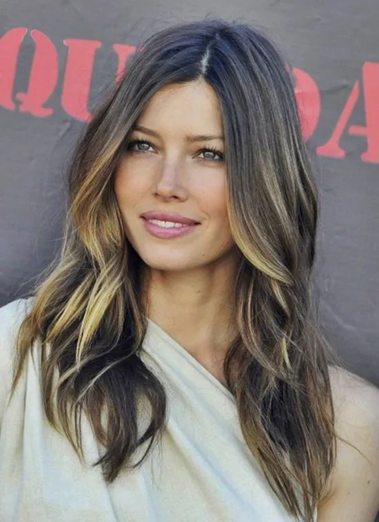 Jessica Biel's Ombré Hair | Hair, nails, & skin | Pinterest | Pelo ...