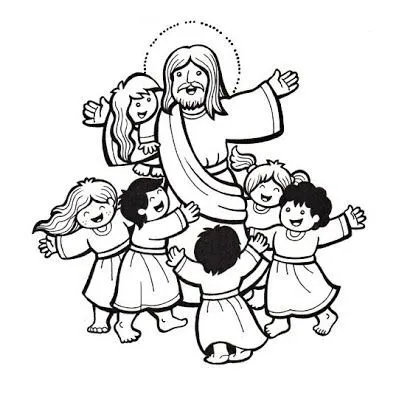 jesus es mi amigo para niños para colorear - Buscar con Google ...