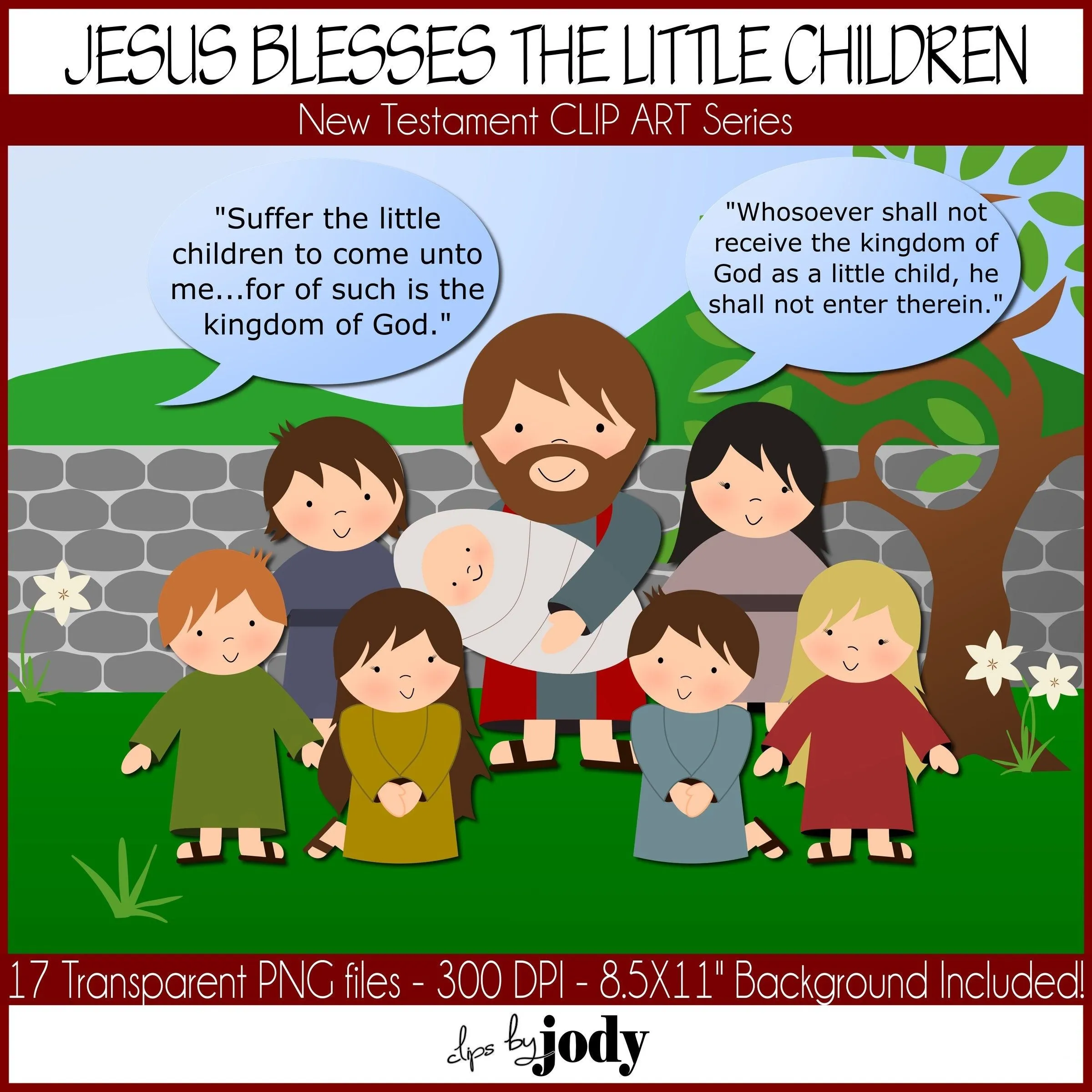 Jesús bendice a los niños pequeños Clip Art del Nuevo - Etsy México Jesús bendice a los niños pequeños Clip Art del Nuevo - Etsy México