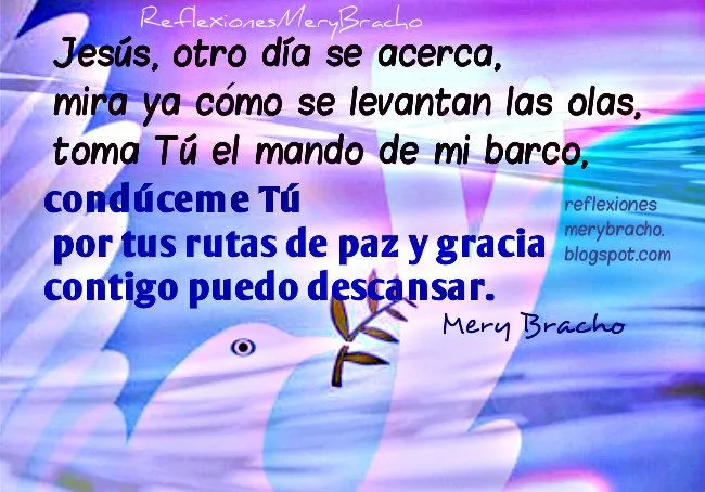 Jesús calma mis tormentas, mis problemas. Poema Cristiano ...