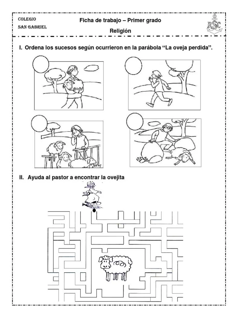 Jesús Nos Enseña Por Medio de Parábolas La Oveja Perdida | PDF Jesús Nos Enseña Por Medio de Parábolas La Oveja Perdida | PDF