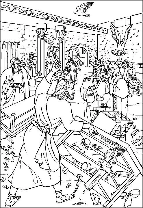 Jesús expulsa a los vendedores del Templo | Compartiendo por amor Jesús expulsa a los vendedores del Templo | Compartiendo por amor