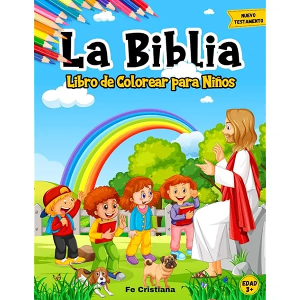 Jesús Libro para Colorear con Historias Bíblicas: Libro Cristiano para Colorear para Niños con Ilustraciones Bíblicas Sobre la Misión y los Milagros de Jesús en la Vida Terrenal (Spanish Edition) : Cristiana, Jesús Libro para Colorear con Historias Bíblicas: Libro Cristiano para Colorear para Niños con Ilustraciones Bíblicas Sobre la Misión y los Milagros de Jesús en la Vida Terrenal (Spanish Edition) : Cristiana,