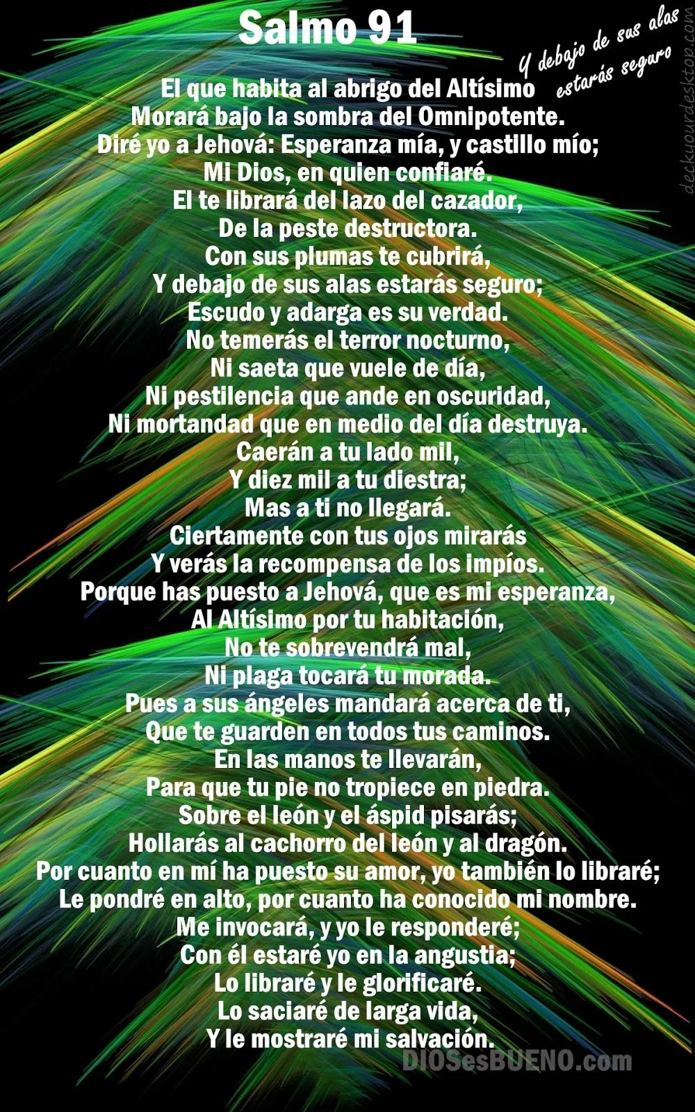 A Jesús por María: Salmo 91 y Armadura espiritual (Efesios 6:10-18 ... A Jesús por María: Salmo 91 y Armadura espiritual (Efesios 6:10-18 ...