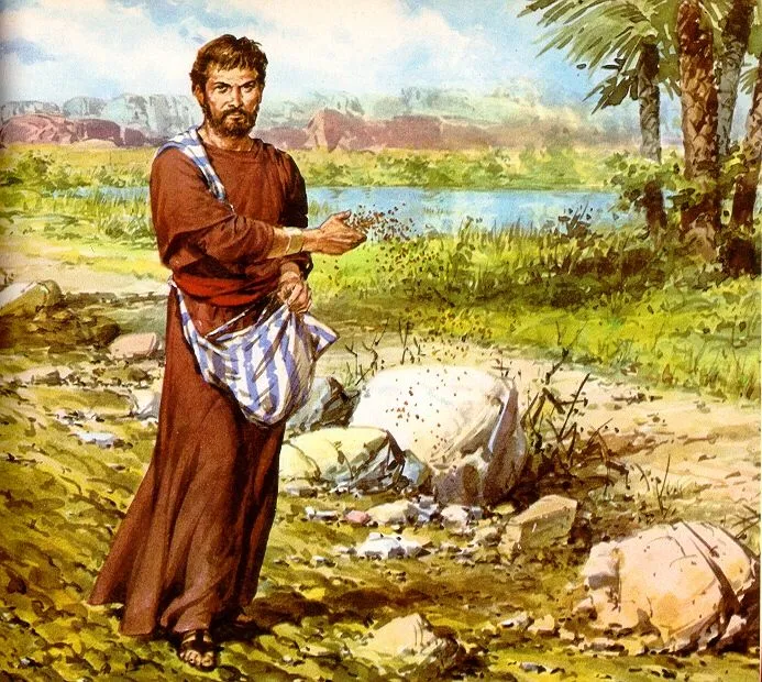 Jesus - Mc 4, 1 la parábola del Sembrador - Gráficos, imágenes, caricaturas, cartoons y dibujos alusivos al evangelio para todos los domingos y fiestas del año litúrgico. Liturgia. Subisidios para la Jesus - Mc 4, 1 la parábola del Sembrador - Gráficos, imágenes, caricaturas, cartoons y dibujos alusivos al evangelio para todos los domingos y fiestas del año litúrgico. Liturgia. Subisidios para la