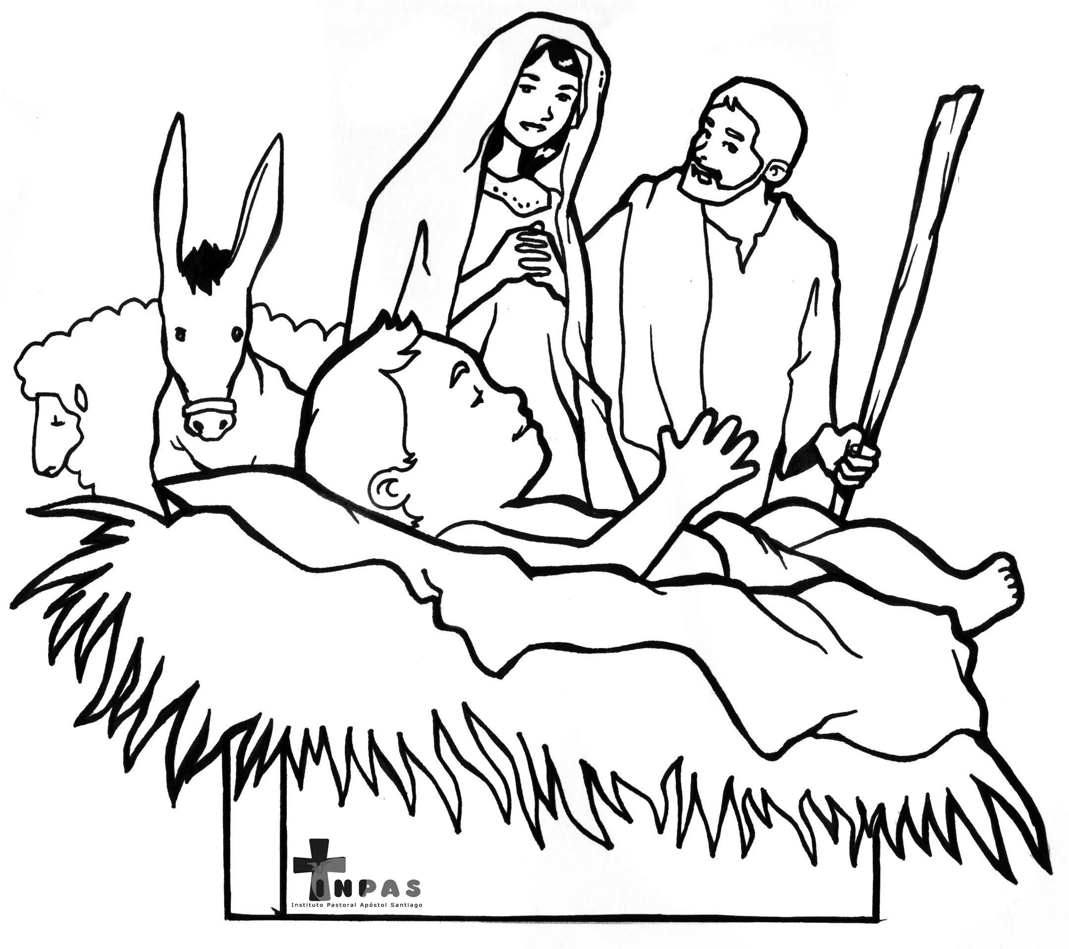  ... de jesus nacimiento para pintar 3 imagen encuentro 11 cfive inpas