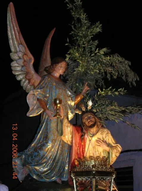 Jesús Orando en el Huerto de los Olivos