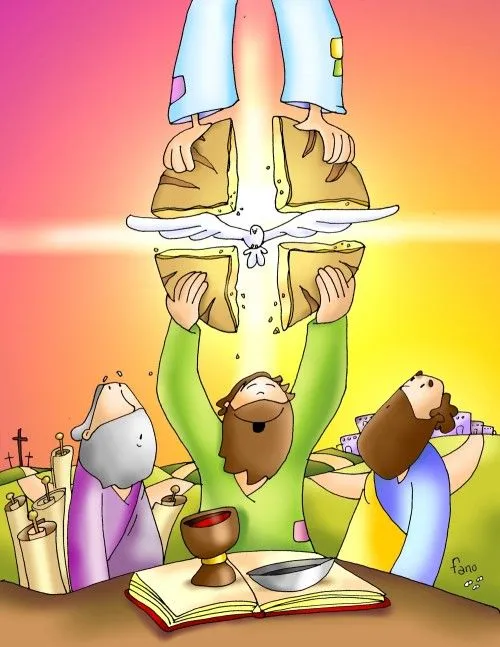 Jesús partiendo el pan | Imagenes de Jesus - Fotos de Jesus
