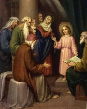 CATEQUESIS: Jesús es hallado en el Templo. Lucas 2, 41- CATEQUESIS: Jesús es hallado en el Templo. Lucas 2, 41-