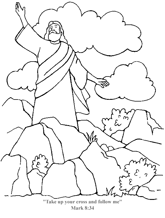 Jesus predicando para colorear ~ Dibujos Cristianos Para Colorear Jesus predicando para colorear ~ Dibujos Cristianos Para Colorear