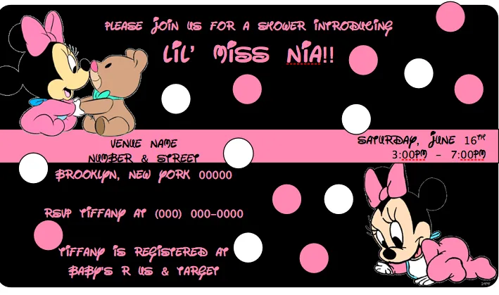 Jesz Creative Designs &amp; Event Planning: Baby Shower Invitations