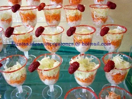 jicama, pepino y zanahoria con chile | Mesas de dulces y postres ...