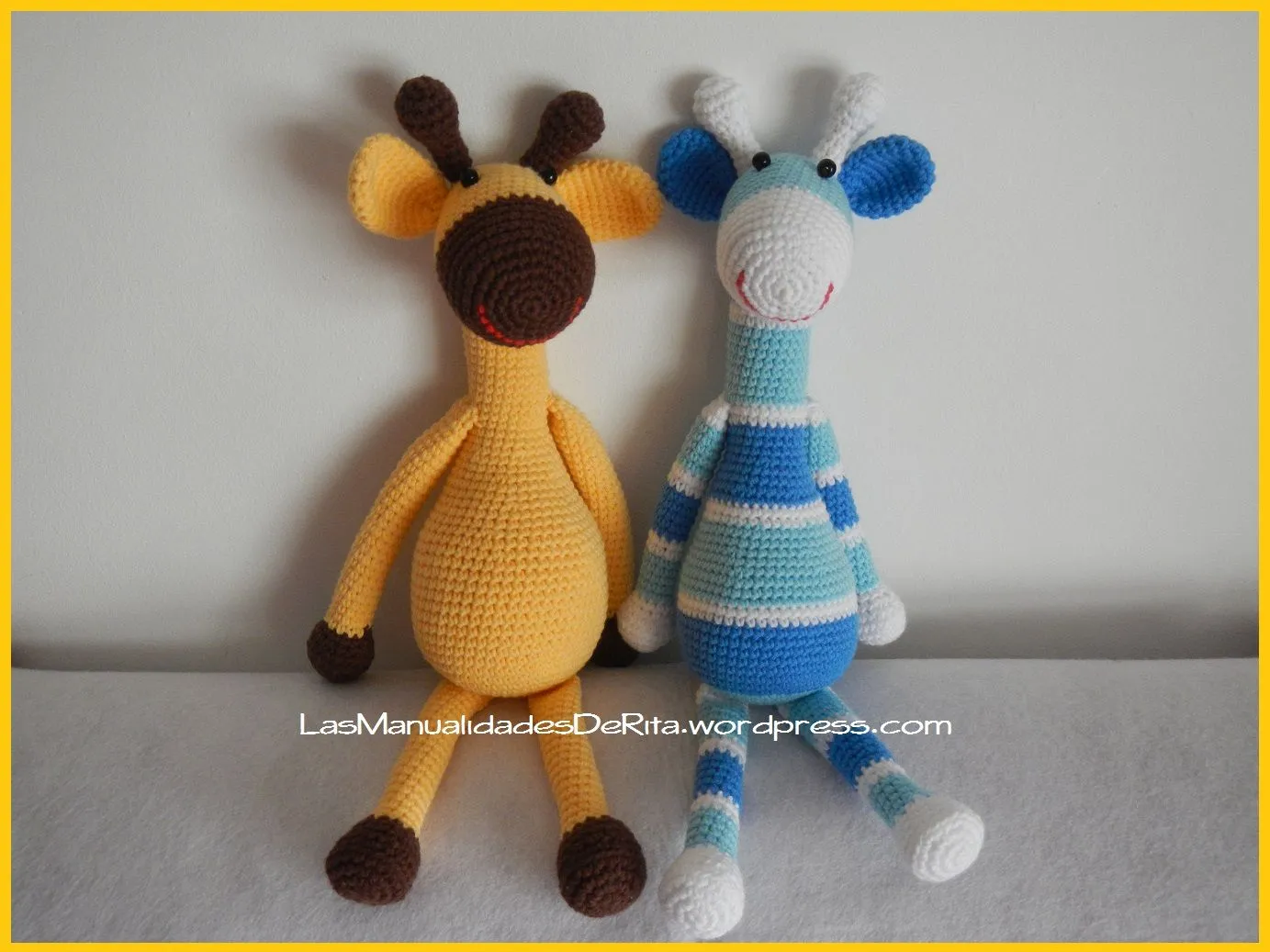 Jirafa amigurumi | Las Manualidades de Rita Jirafa amigurumi | Las Manualidades de Rita