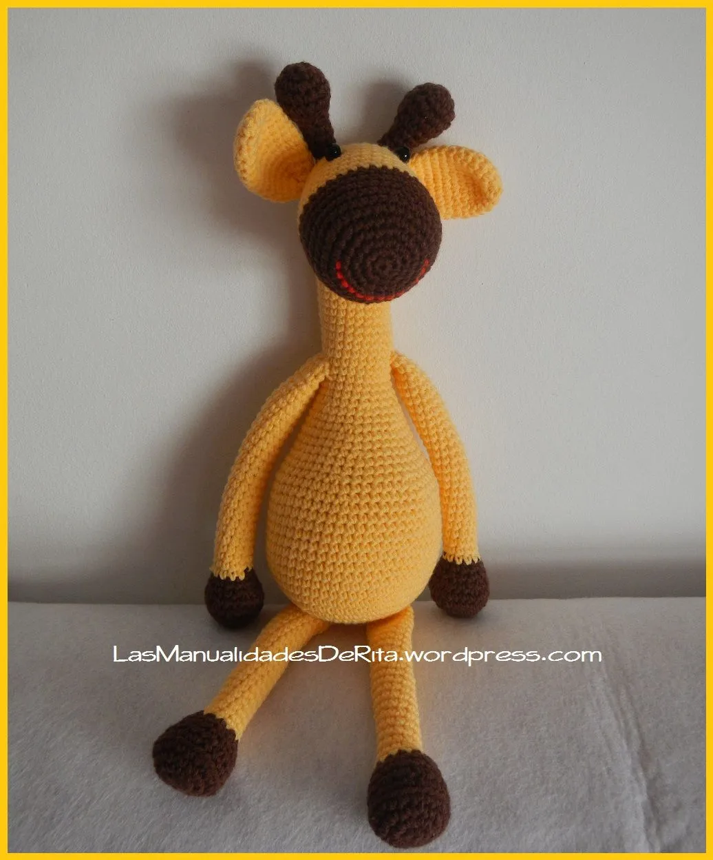 Jirafa amigurumi | Las Manualidades de Rita Jirafa amigurumi | Las Manualidades de Rita