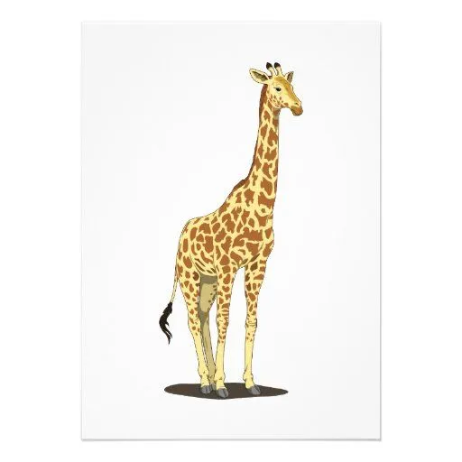 Dibujos animados de jirafa - Imagui