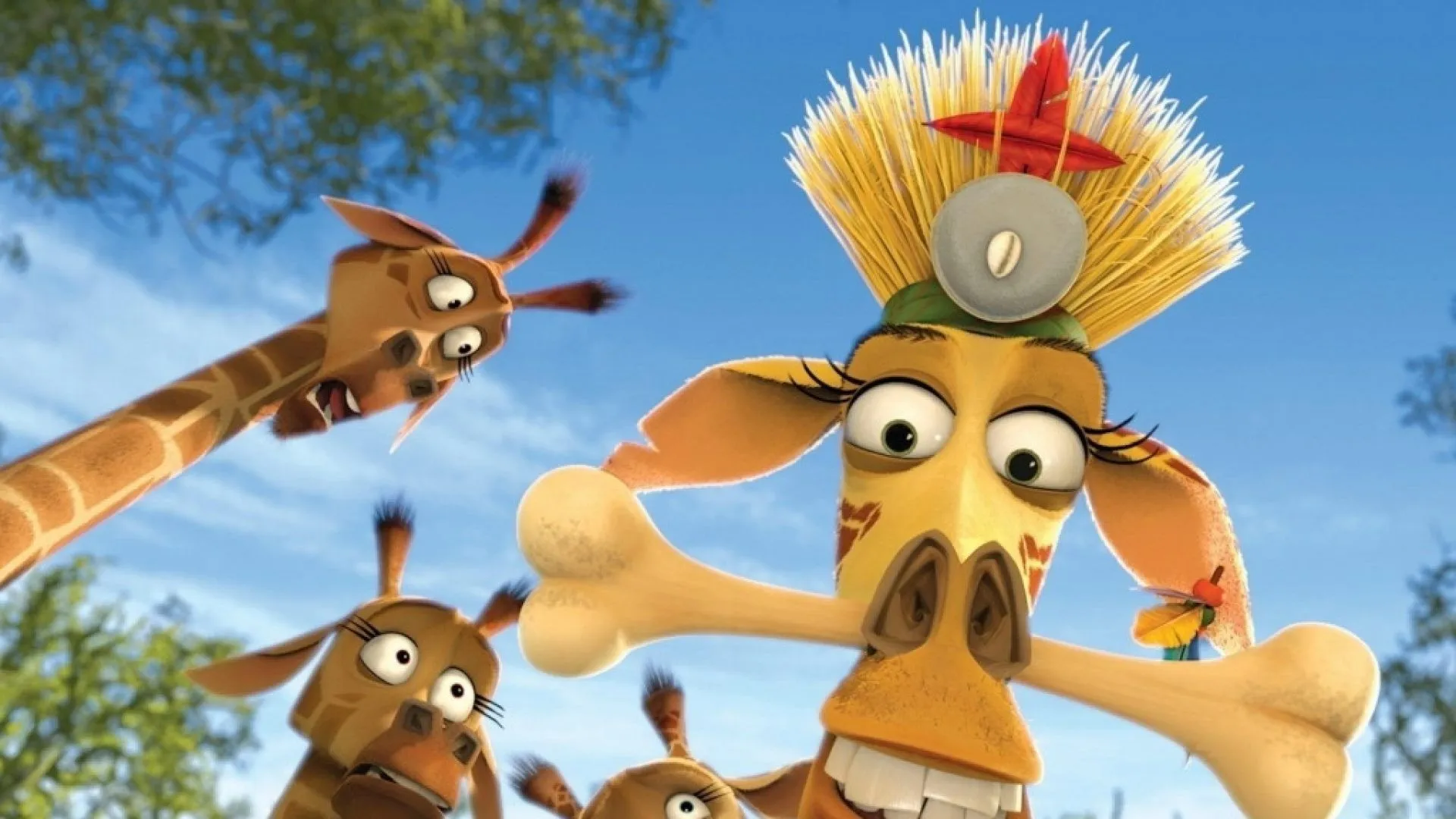Jirafa de Madagascar Melman - 1920x1080 :: Fondos de pantalla y ...