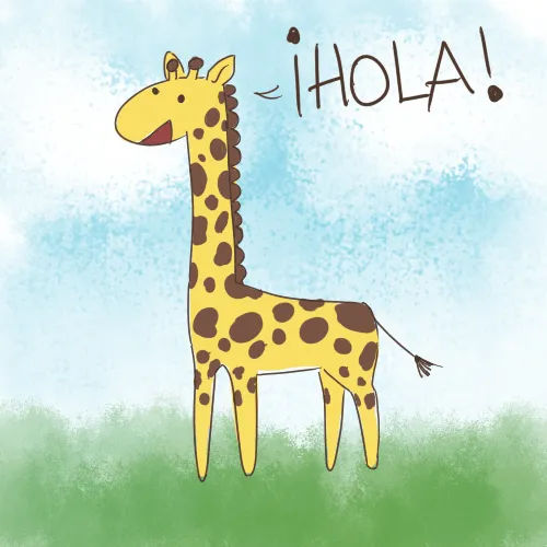 Jirafa simpatica by Hoshi-no-Negai on DeviantArt