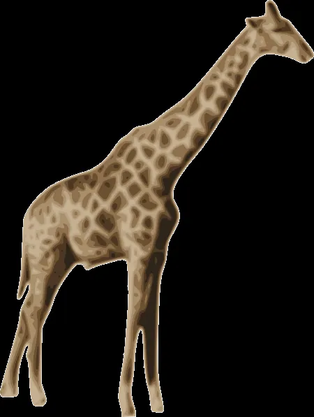 Giraffe clip art - vector clip art online, royalty free & public ...