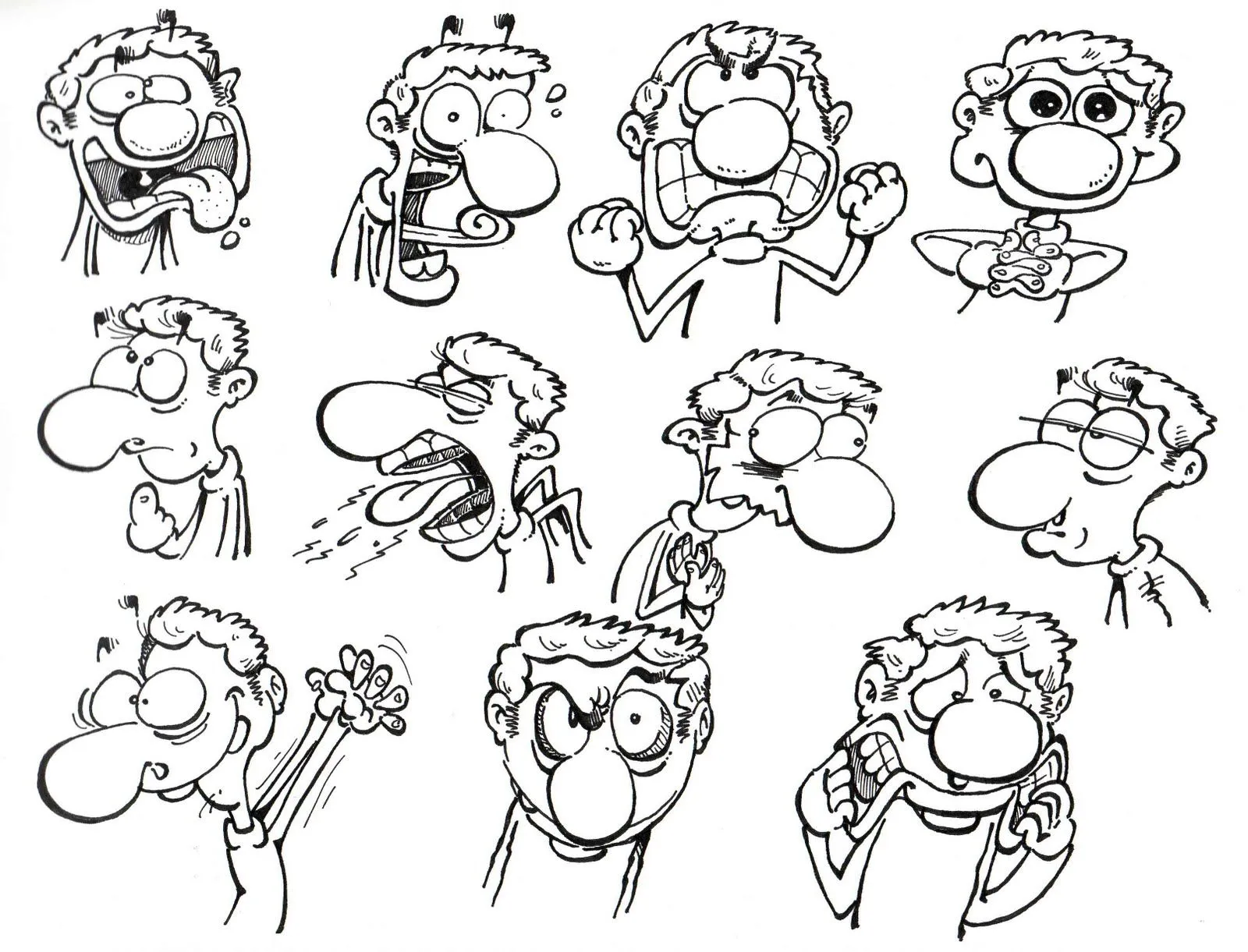 jistorias de smith: Expresiones faciales (
