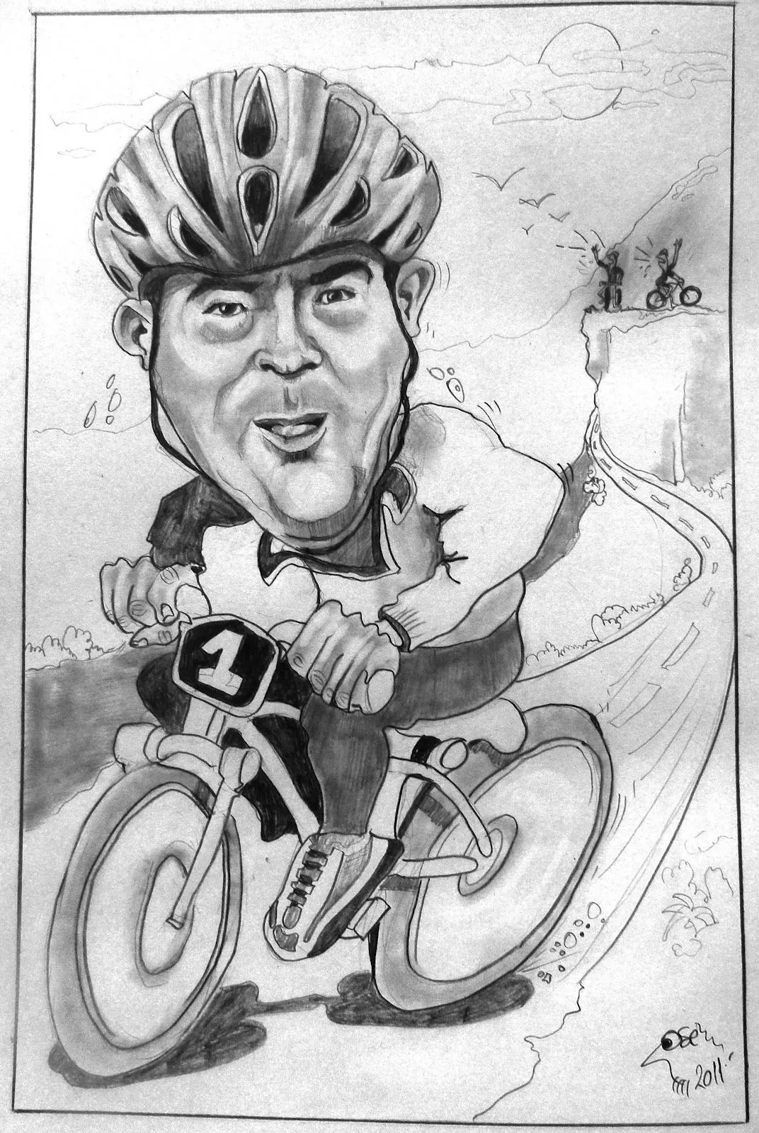 JM FDEZ Dibujos y pinturas: Caricaturas lapiz