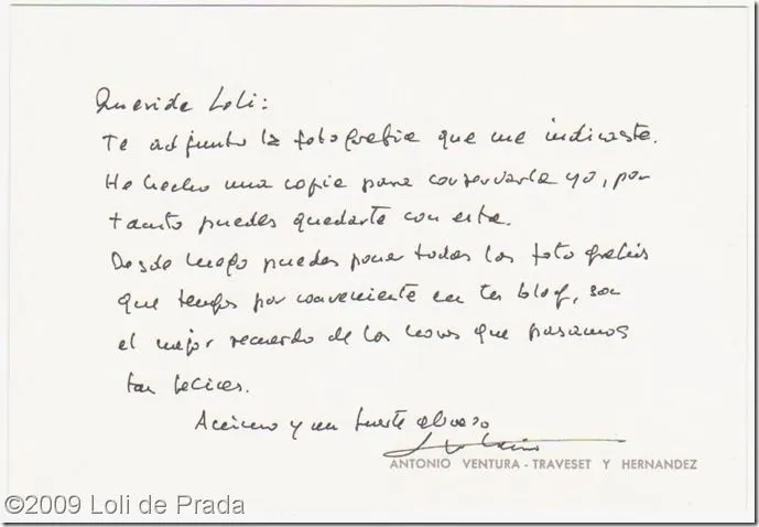 Joaquín y Loli de Prada » Archive for Requetebuenísimos tiempos