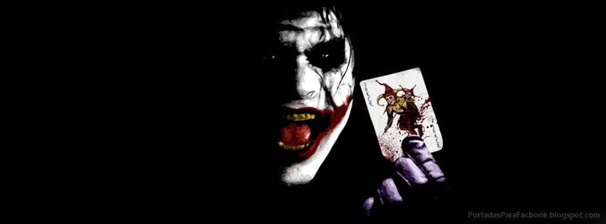 El Joker presentandose | Portadas para Facebook El Joker presentandose | Portadas para Facebook