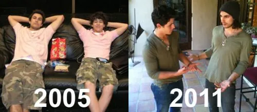 JonasBrothers-Larypoop: Nick Jonas y Garbo vestidos iguales JonasBrothers-Larypoop: Nick Jonas y Garbo vestidos iguales
