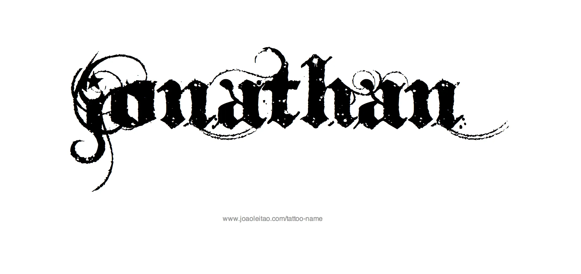 Jonathan Name Tattoo Designs | Name tattoos, Name tattoo, Name tattoo  designs