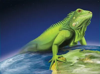 las cosas de jorge iglesias: iguana mundial