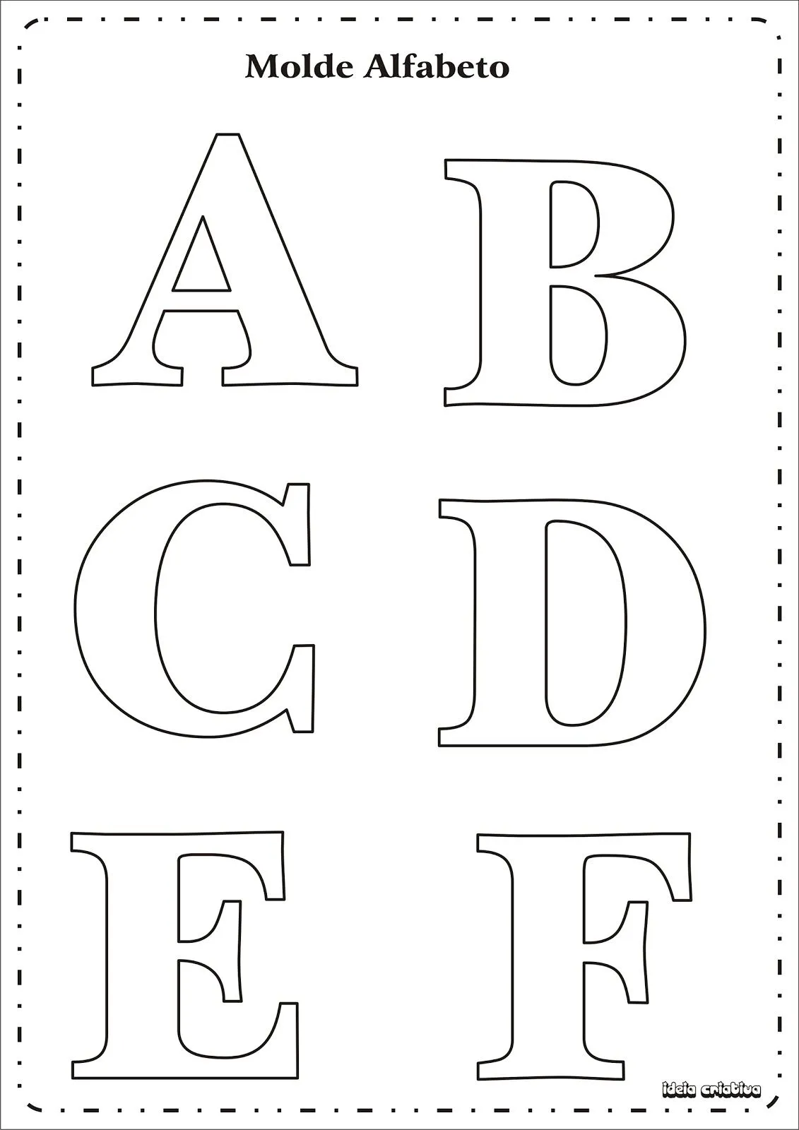 JORNAL PONTO COM: Moldes de letras para E.V.A: JORNAL PONTO COM: Moldes de letras para E.V.A: