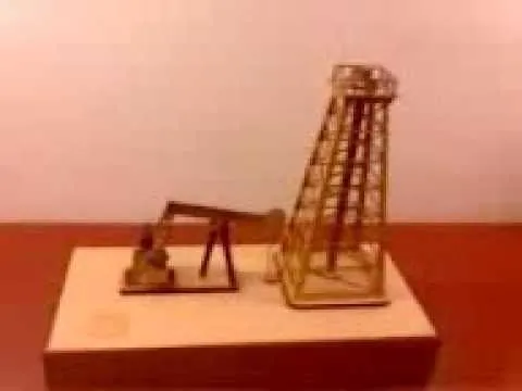 Jos Valdora - Torre petrolera portátil - Maqueta - YouTube