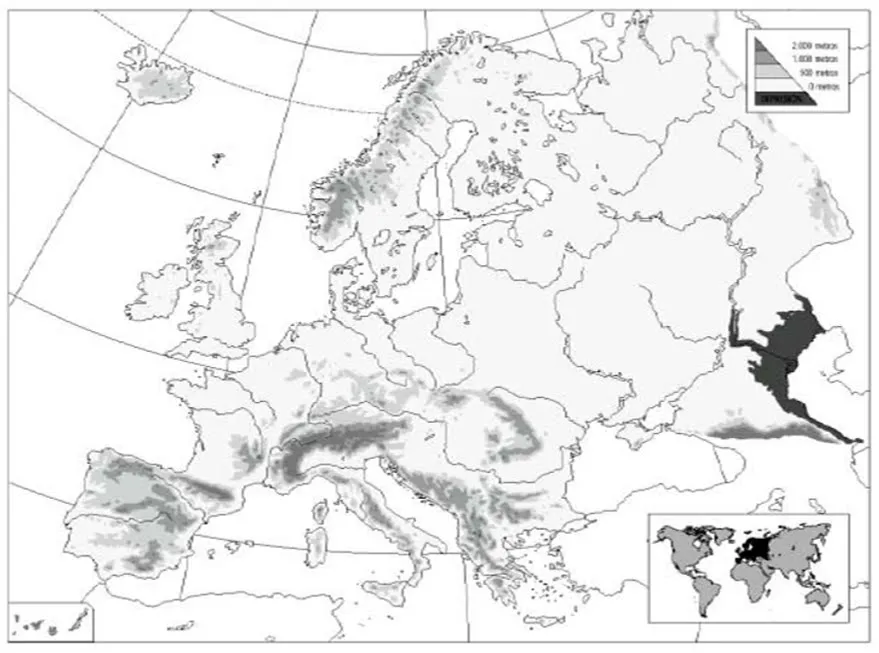 José Manuel Roás Triviño. Materiales de Geografía e Historia para el alumno  de 1º, 2º y 3º de ESO.: Apuntes de Europa física (apuntes para el examen  del lunes 13)