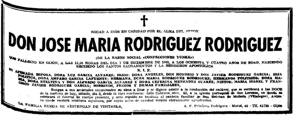 José María Rodríguez Rodríguez 1877-