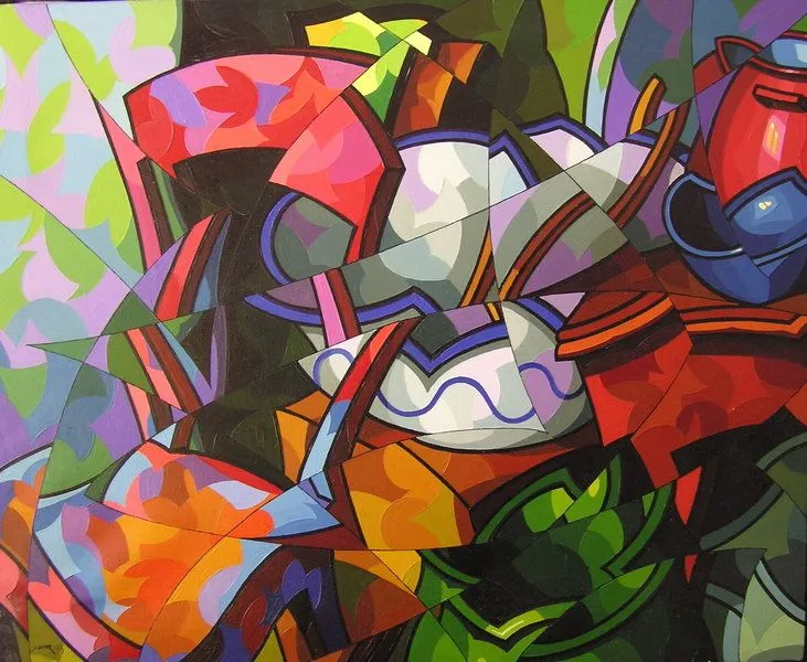 Composicion con objetos diversos Original Art by José Sanz Sala ...