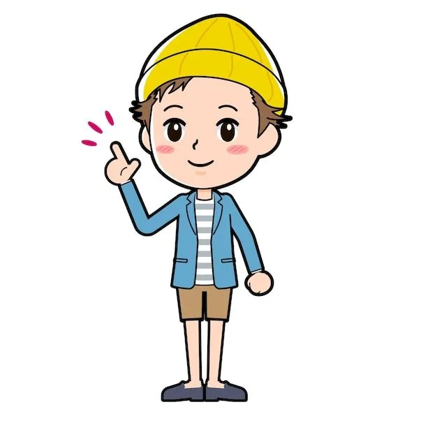 Un joven con gesto de humildad. | Vector Premium Un joven con gesto de humildad. | Vector Premium