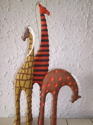 ... de Joyas y bisutería > Figura de jirafas, pintadas ... de Joyas y bisutería > Figura de jirafas, pintadas