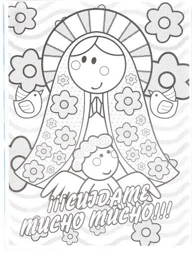 Dibujos de la virjensita porfis para pintar - Imagui Dibujos de la virjensita porfis para pintar - Imagui