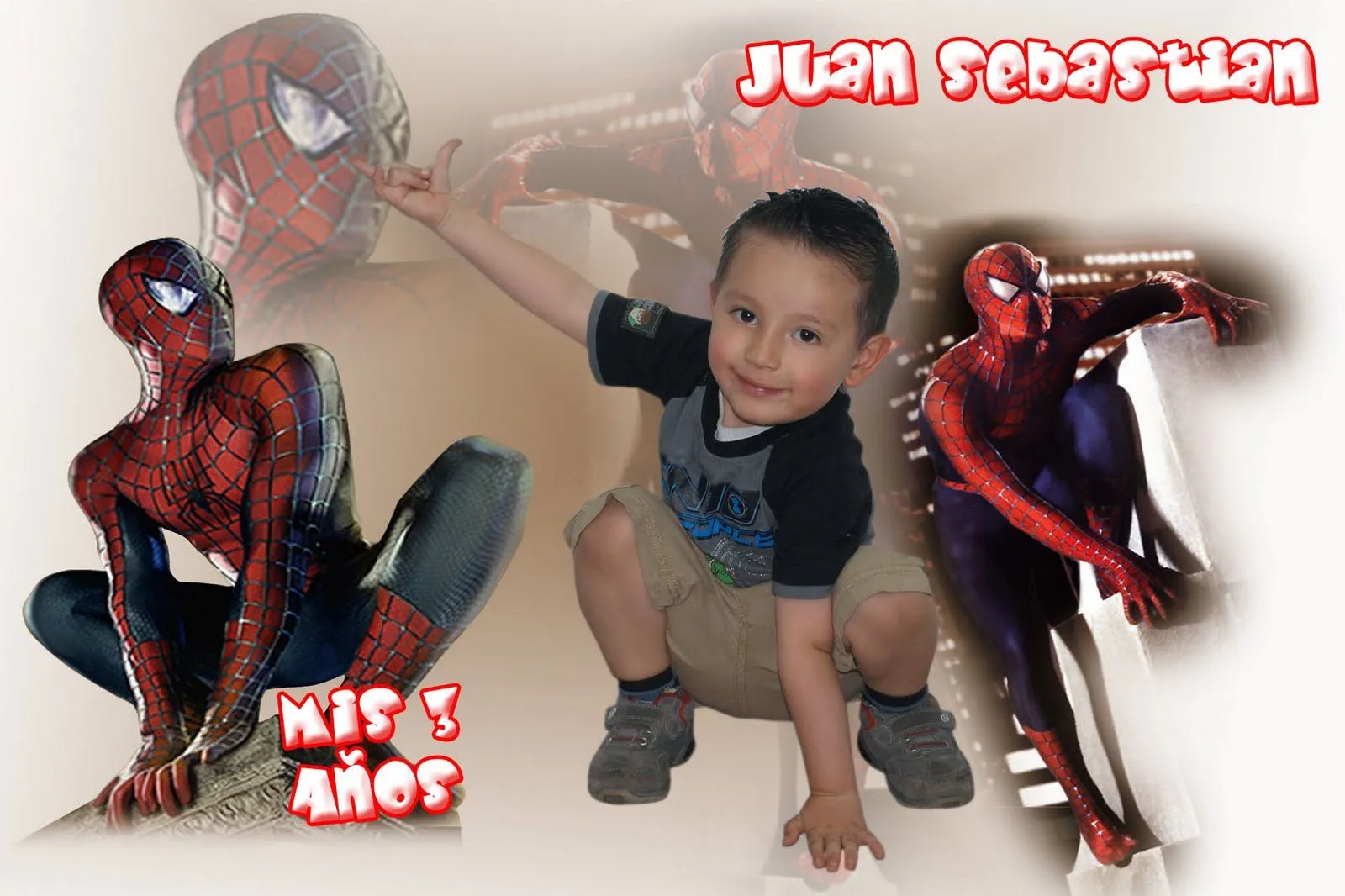 JUAN SEBASTIAN CRUZ MORA: MIS TRES AÑOS SPIDERMAN