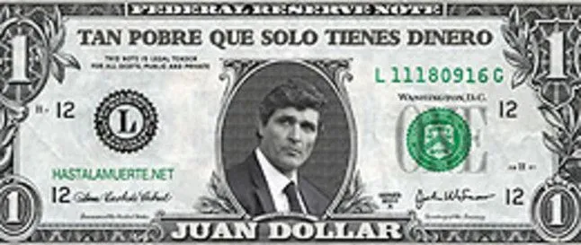 Juande Ramos responde que usará los dólares con su cara impresa ... Juande Ramos responde que usará los dólares con su cara impresa ...