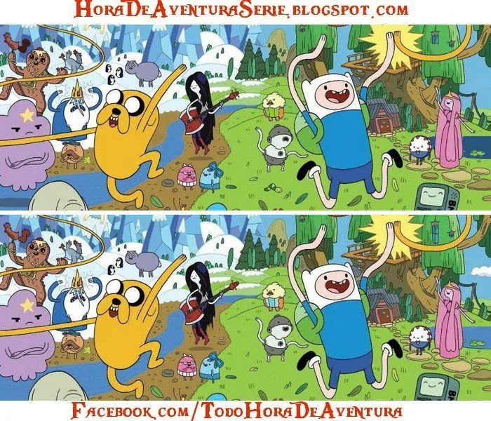 Juego buscar diferencias Hora de Aventura ~ Hora de Aventura ... Juego buscar diferencias Hora de Aventura ~ Hora de Aventura ...