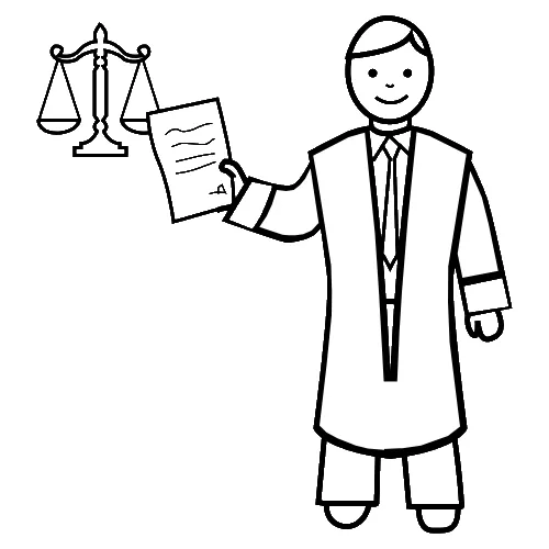 Dibujos de abogados - Imagui