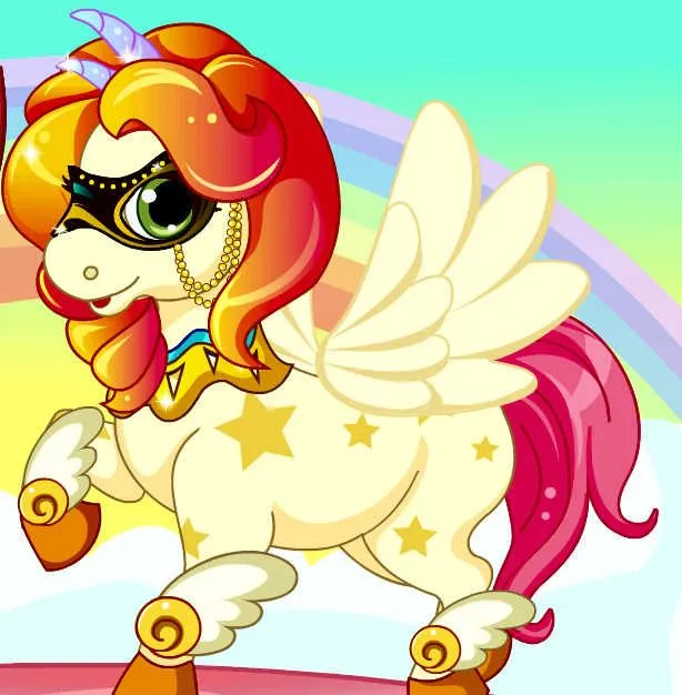 Juego con el bebé unicornio arcoiris | Juegos