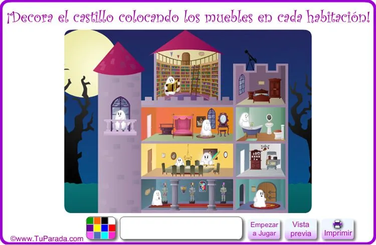 Juego de castillo - Juego de castillo interactivo, Juego para ...