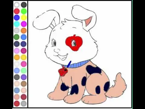 Juego: Colorear Mascota de Rosita - YouTube Juego: Colorear Mascota de Rosita - YouTube