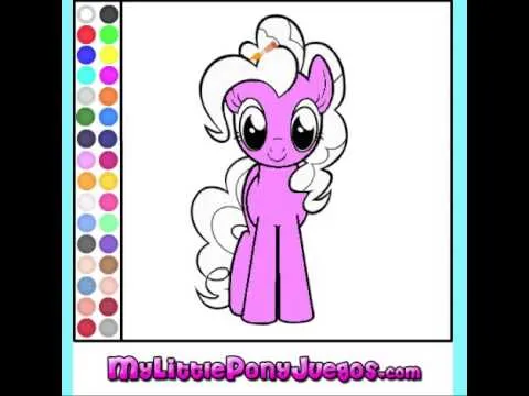 Juego Colorear Pinkie Pie My Little Pony - YouTube