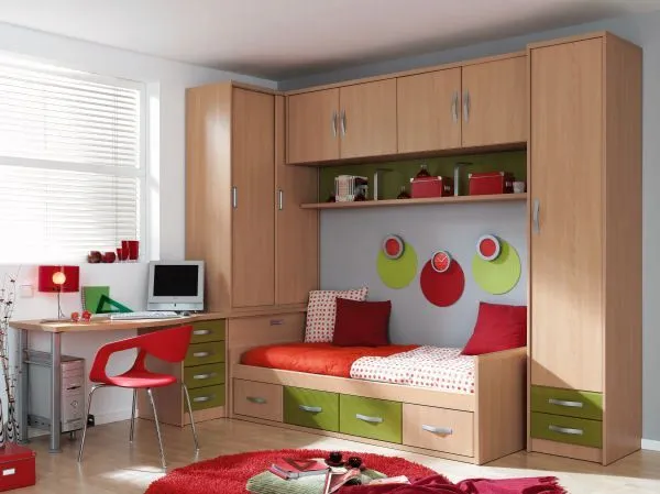 juego-de-dormitorio-para-ninos-y-jovenes-en-melamina-con ... juego-de-dormitorio-para-ninos-y-jovenes-en-melamina-con ...