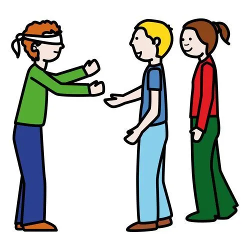 Juego de la gallinita ciega 2. | JUEGOS POPULARES - ARASAAC ...