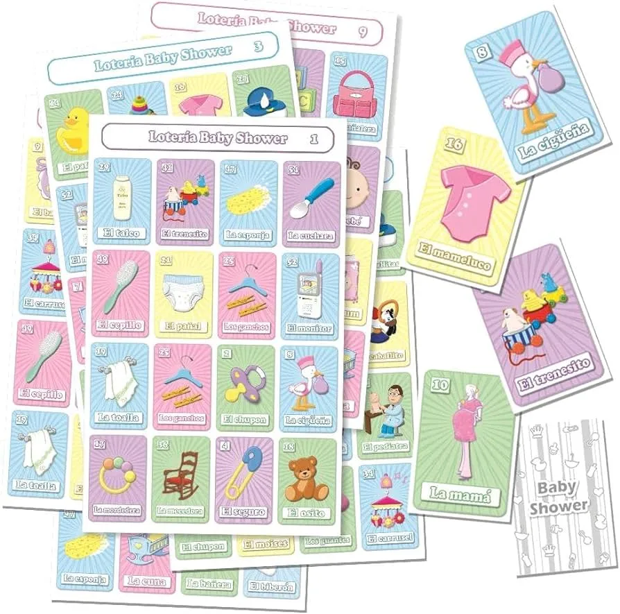 Juego de Loteria Baby Shower Impreso en Español, para 20 Jugadoras - 20  Tablas y Barajas : Amazon.com.mx: Juguetes y Juegos