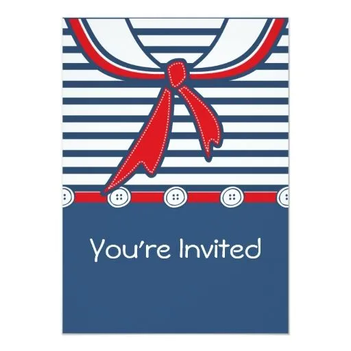 Juego de marinero del bebé B Invitación 12,7 X 17,8 Cm | Zazzle Juego de marinero del bebé B Invitación 12,7 X 17,8 Cm | Zazzle