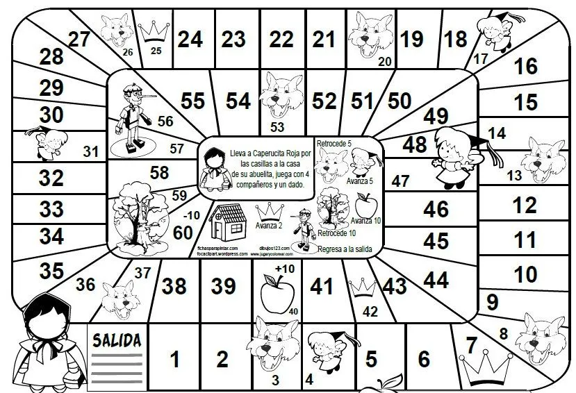 Juego de la oca de cuentos clásicos | Material Educativo Juego de la oca de cuentos clásicos | Material Educativo